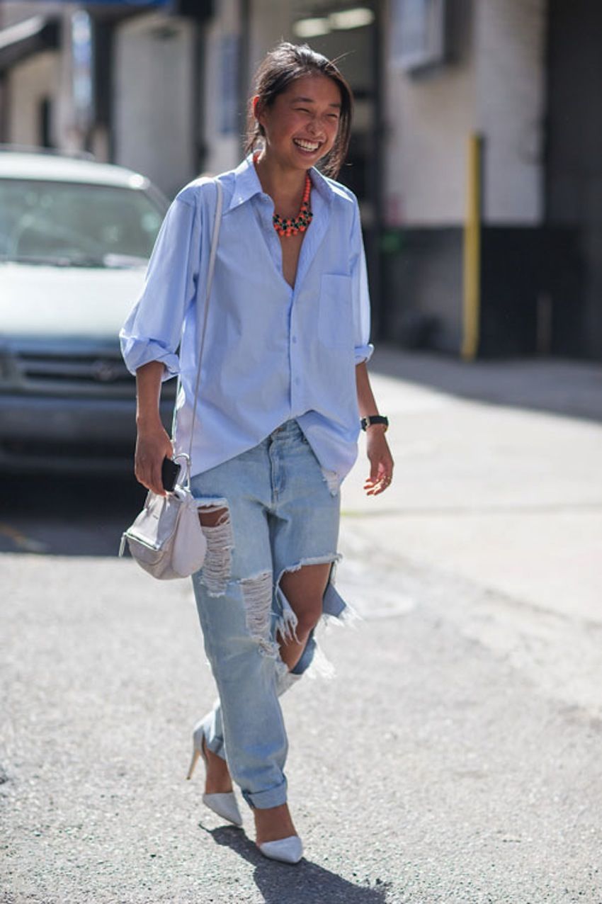 Street Style: Denim | Classy Outfit Ideas | What To Wear | Shopping