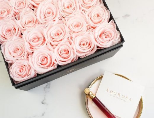 adorosa square rose box