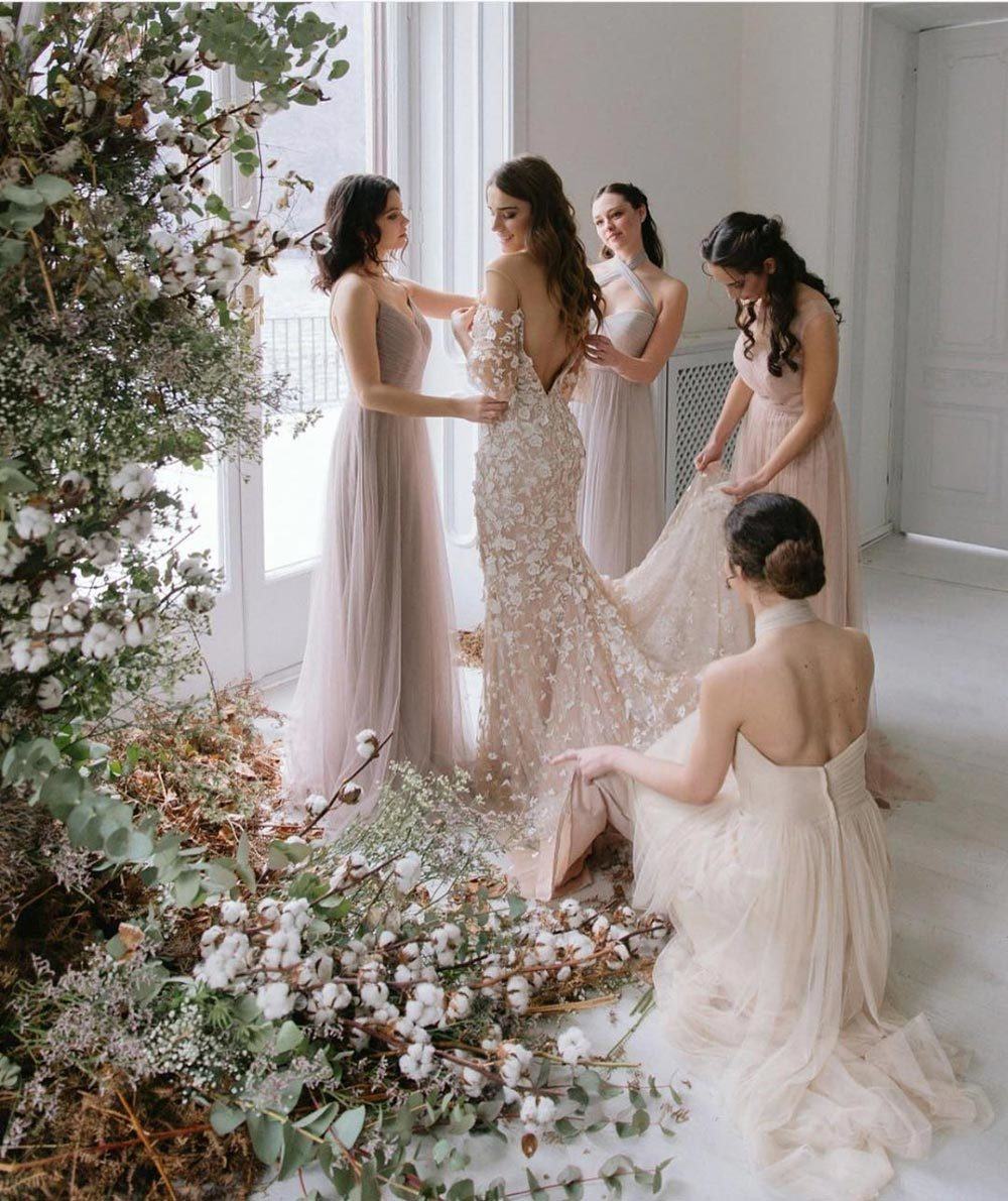 how to prepare for the wedding day bridesmaids