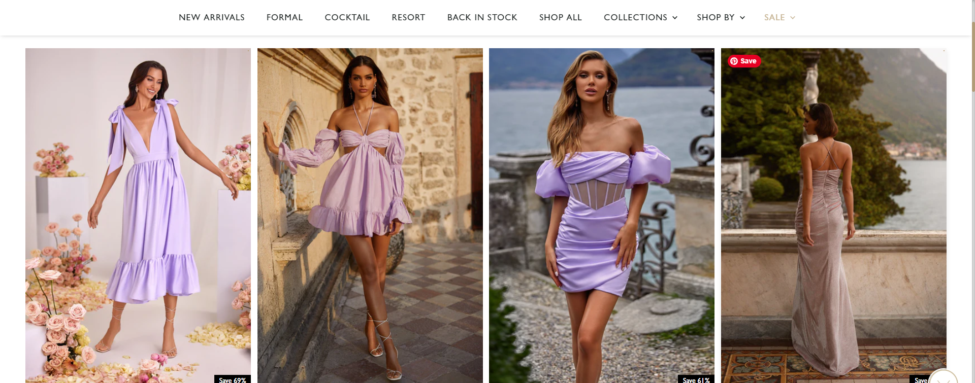 best lilac dresses