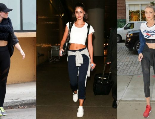 celebrity workout outfits