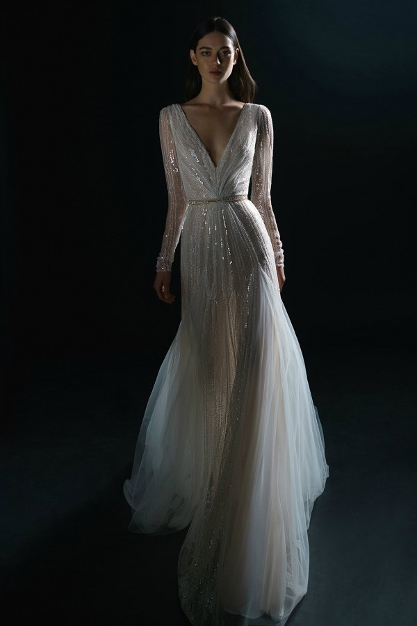 bridal fashion week gowns 53-inbal-dror-vogue-spring-bridal-2019-pr