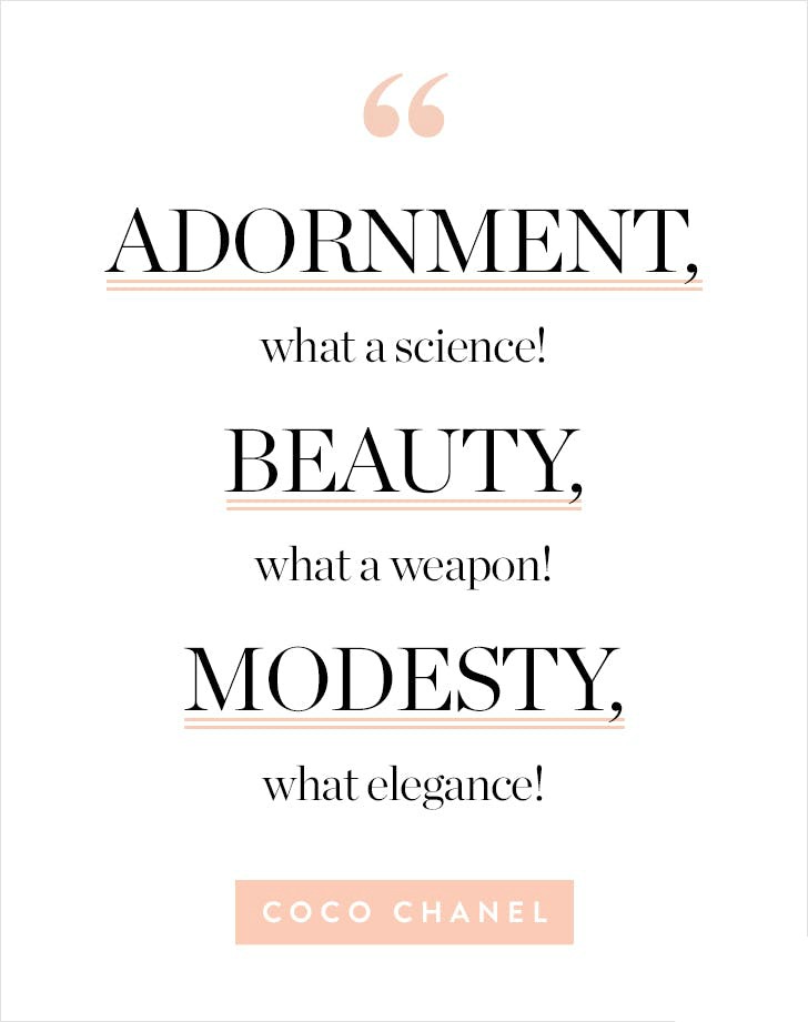 Coco Chanel Quotes - 16 Quips To Guide Your Life and Style
