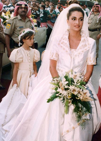 royal weddings Queen Rania of Jordan