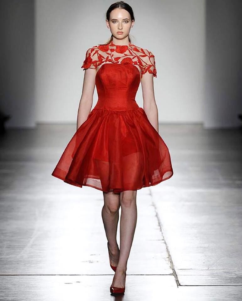 Dress by Deborah Selleck Couture. Image Fashion Palette