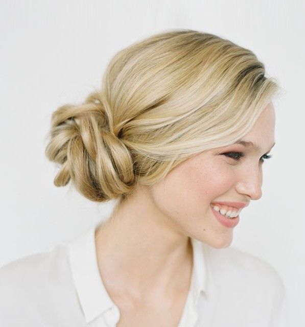 wedding hairstyles - the modern side bun