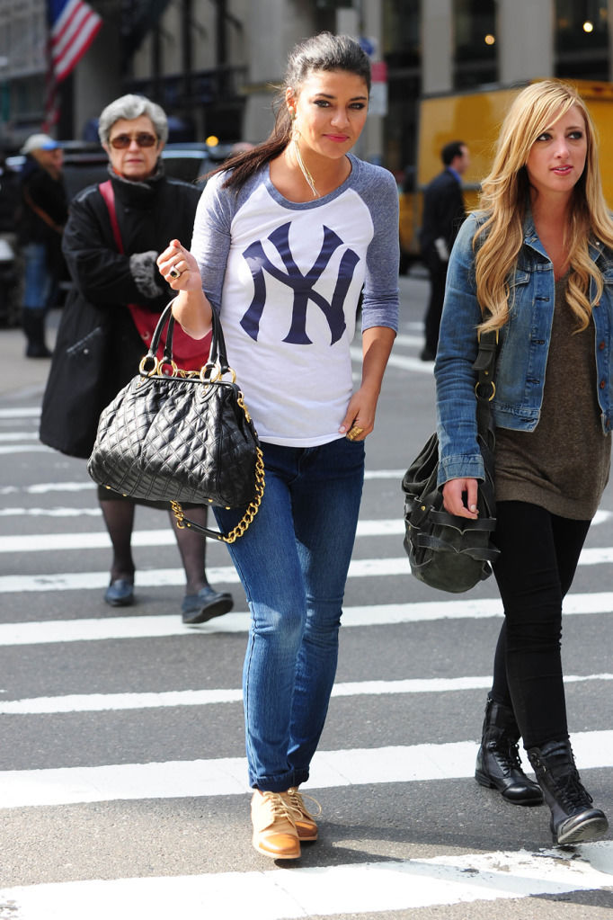 Jessica Szohr Out & About in NYC