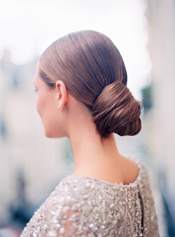 bridal hair trends sleek upstyle