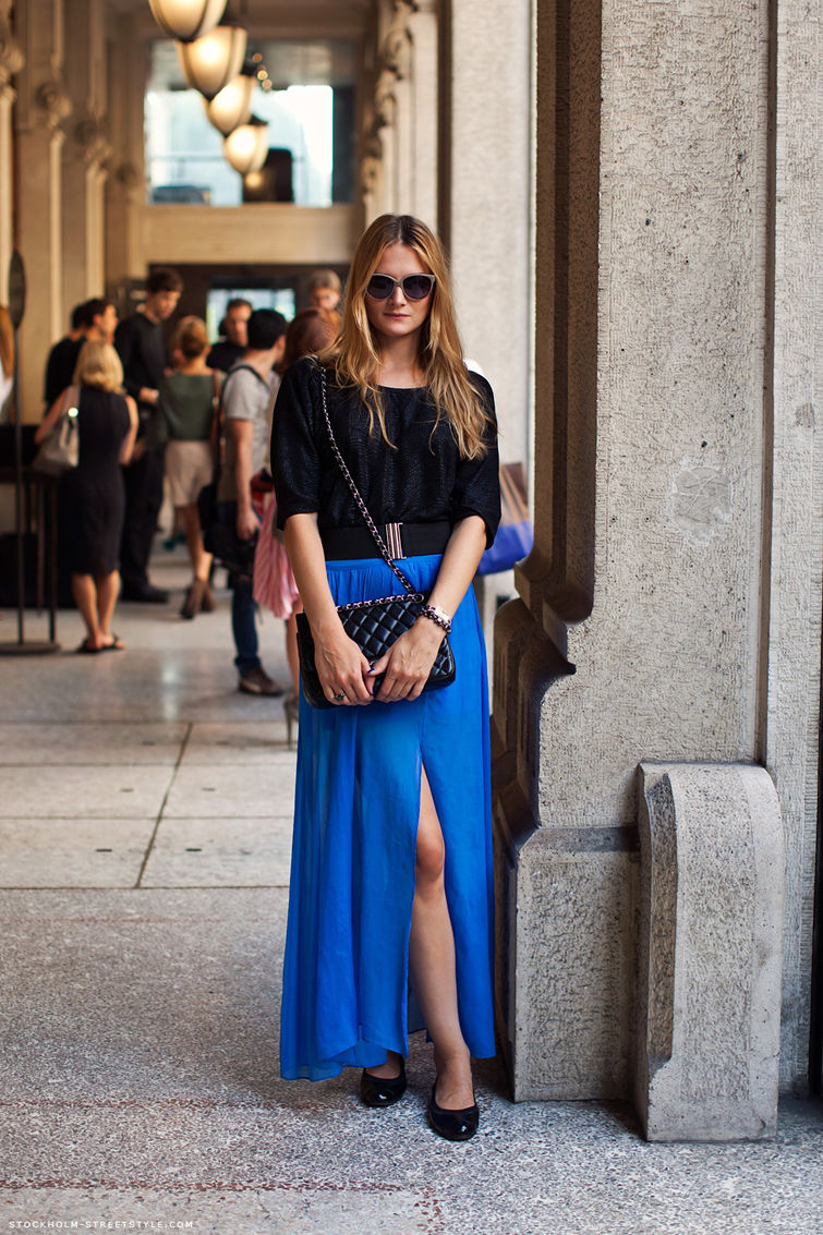 Street Style: Something Blue | Classy Outfit Ideas | What To Wear ...