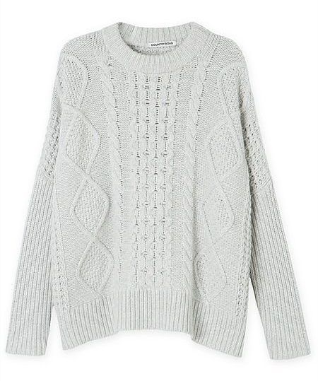 country road oversized knit