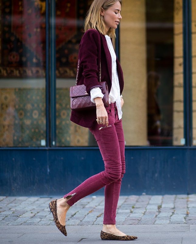 fashion tips how to wear merlot 3