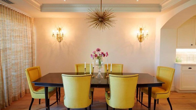 lauren conrad beverly hills home - dining room