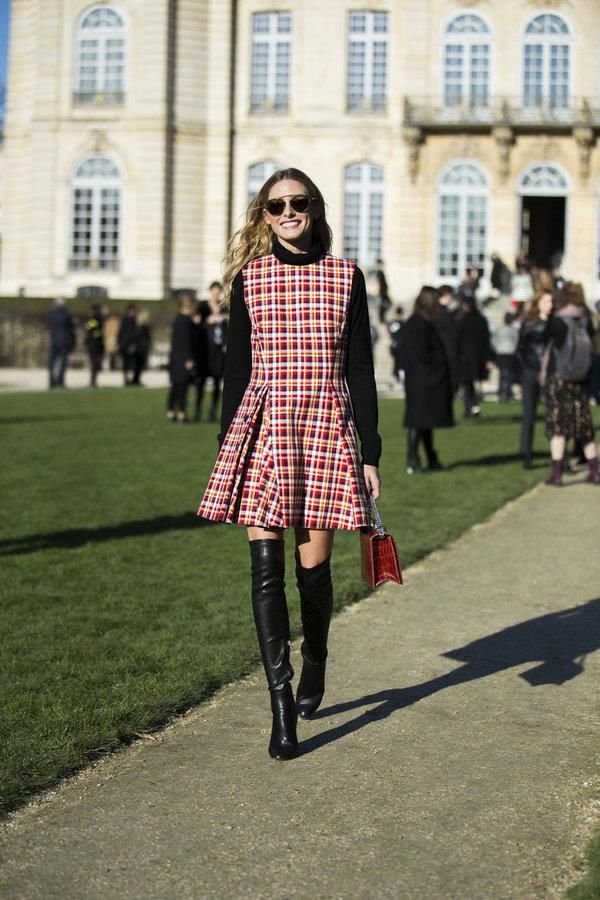 PARIS, FRANCE - JANUARY 25: Olivia Palermo attends the Dior Couture show at Musee Rodin on January 25, 2016 in Paris, France. (Photo by Melodie Jeng/Getty Images)