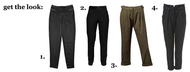 Trend How-To: Peg Leg Trousers
